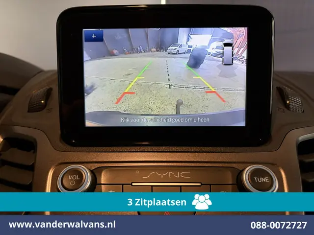Ford Transit Connect 1.5 EcoBlue L2H1 Euro6 Airco | 3-Zits | Camera | Navigatie | Trekhaak | Verwarm...