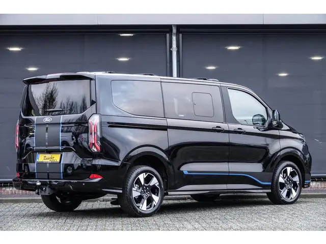 Ford Transit Custom L1H1 170Pk Aut. | Tourneo Sport | Dubbel Cabine | 5-persoons | Camera | Trekhaak...