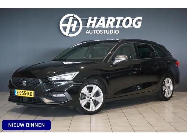 SEAT Leon Sportstourer 1.5 eTSI FR Business Intense * DEALER ONDERHOUDEN * + CAMERA / KEYLESS / ELEK...