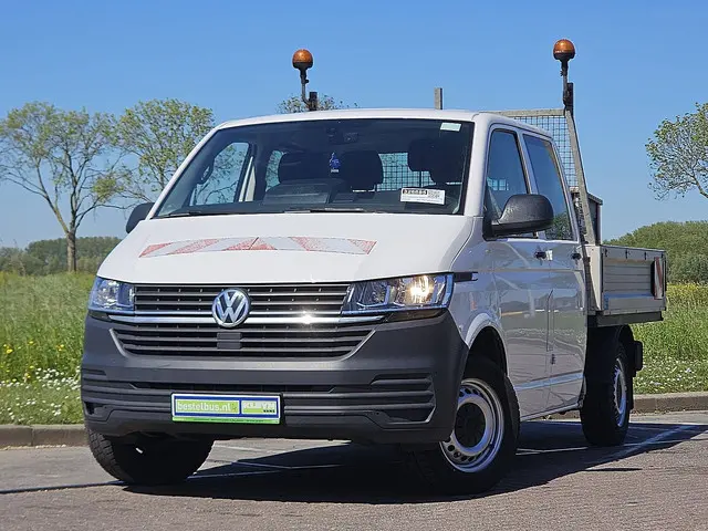 VOLKSWAGEN TRANSPORTER 2.0 TDI l2 dubbel cabine ac!