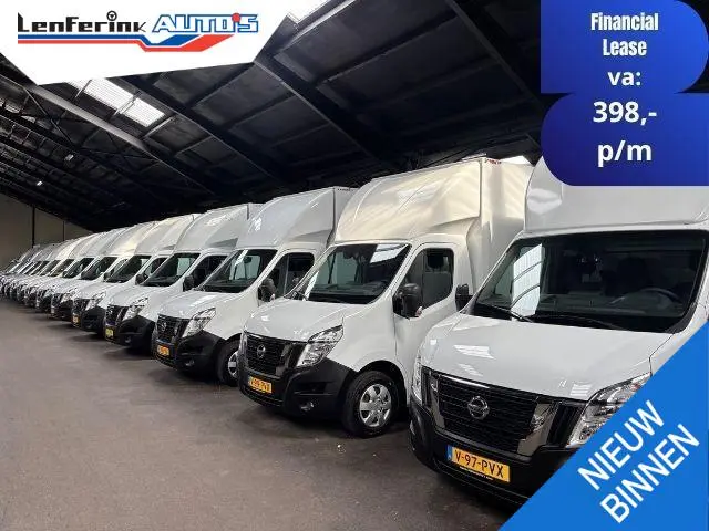Nissan Interstar 2.3 dCi 165 pk Bakwagen+Laadklep Apple Carplay Navi, Camera, Dakspoiler, Cruise Con...