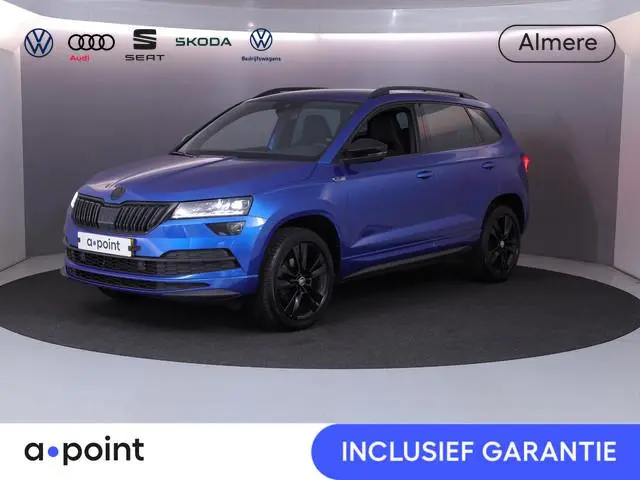 Skoda Karoq 1.5 TSI ACT Sportline Business 150 pk | Navigatie | Trekhaak (wegklapbaar) | Parkeersens...