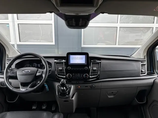 Ford Transit Custom Sport 2.0 TDCI 185PK Lang Dubbelcabine/ 2x schuifdeur / LED / Stoelverwarming /...