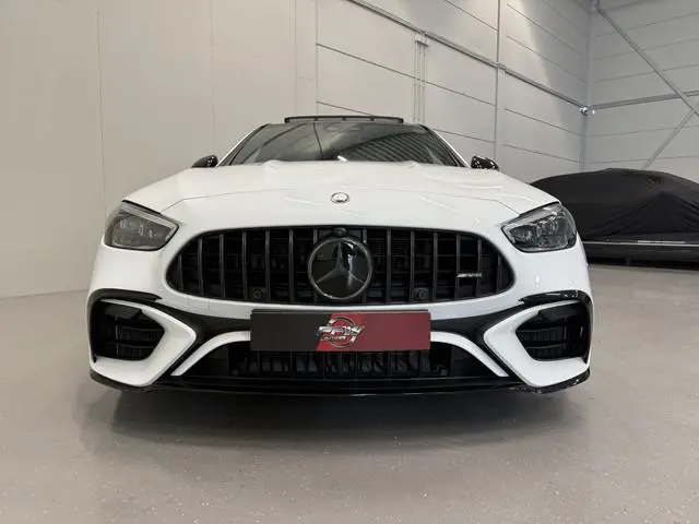 Mercedes-Benz C-klasse AMG 63 S E Performance PANO/TREKHAAK/BURMESTER/ACHTERAS-BESTURING/VENTILATIE+...