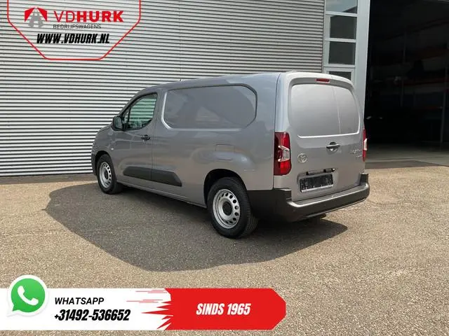 Toyota PROACE CITY Electric 50 kWh 340km WLTP L2 LED/ 3Pers./ Snellader/ Standkachel/ Stoelverw./ St...