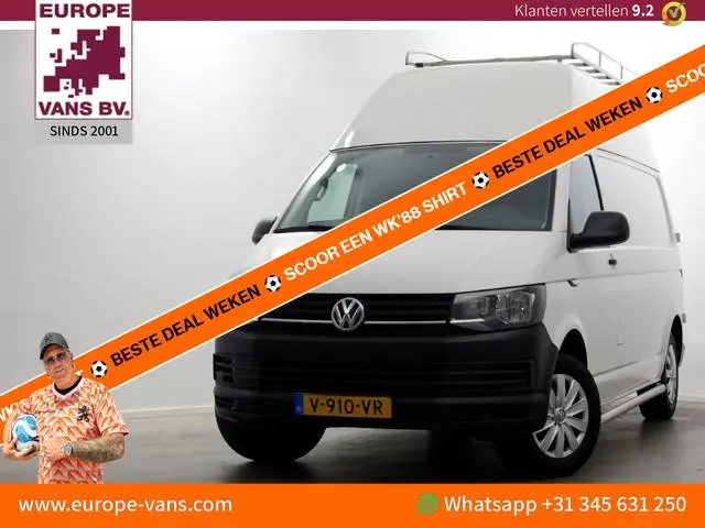Volkswagen Transporter 2.0 TSI 150pk Benzine L2H3 Airco/Camera/Camper? BPM-VRIJ 03-2019