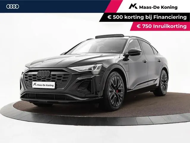 Audi Q8 Sportback e-tron 55 408pk Quattro S Edition 115 kWh · SOH 95,1% · Panoramadak · Luchtvering...