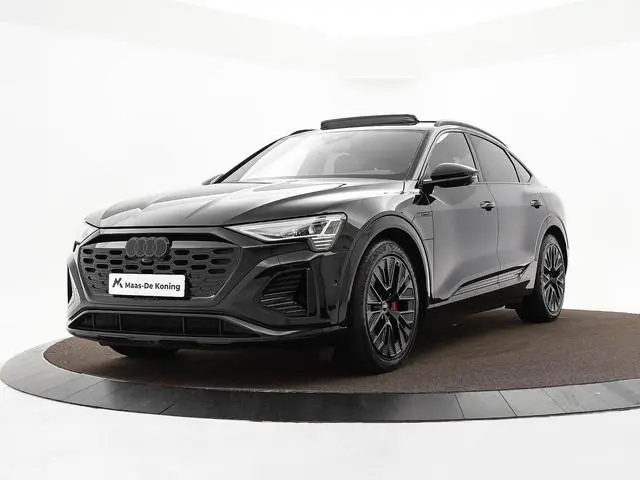 Audi Q8 Sportback e-tron 55 408pk Quattro S Edition 115 kWh · SOH 95,1% · Panoramadak · Luchtvering...