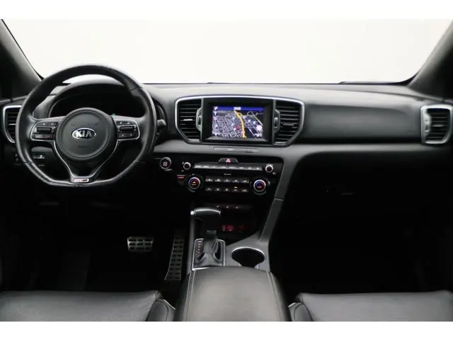 Kia Sportage 1.6 T-GDI 4WD GT-Line Automaat Panoramadak, Leer, Camera, Navigatie, Stuur-/Stoelverw.,...