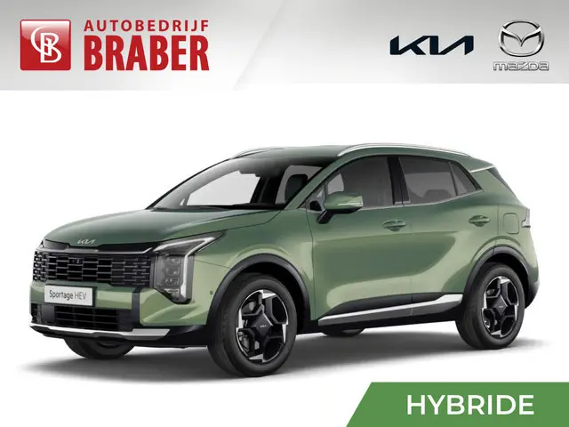 Kia Sportage 1.6 T-GDi Hybrid DynamicPlusLine | Automaat | Direct leverbaar | Tot € 3.000 inruilvoor...