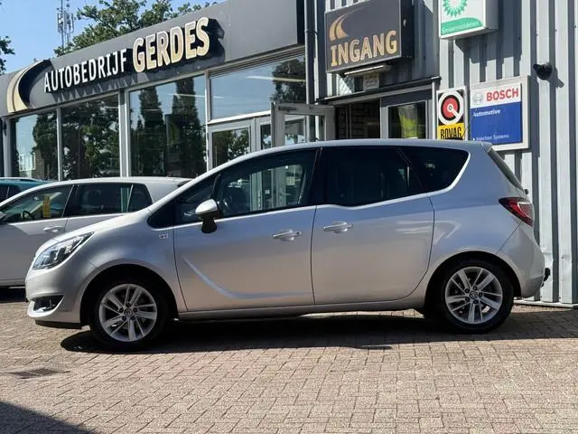 Opel Meriva 1.4 Turbo Cosmo | DEALER ONDERHOUDEN | NAVI | TREKHAAK | PDC V/A | CRUISE |