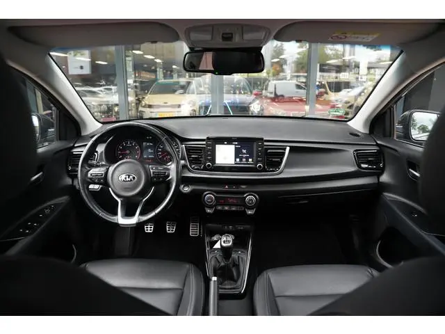 Kia Rio 1.0 TGDI Platinum Edition Schuifdak Leer Cruise Clima Lane Assist 17''LM