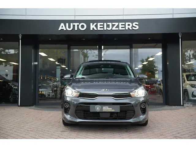 Kia Rio 1.0 TGDI Platinum Edition Schuifdak Leer Cruise Clima Lane Assist 17''LM