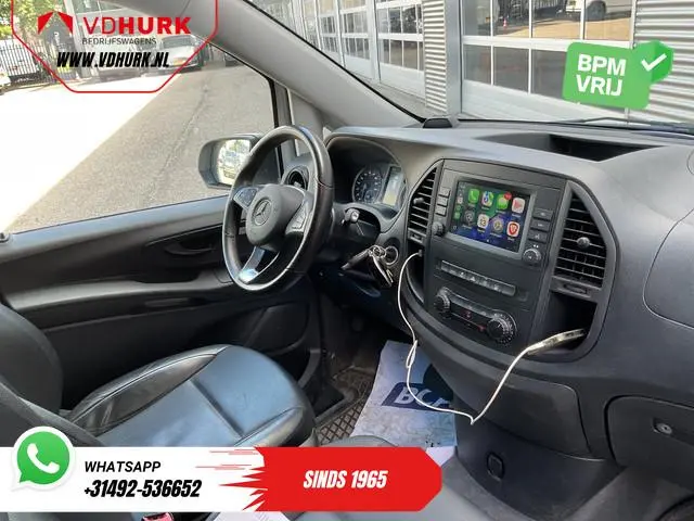 Mercedes-Benz Vito 119 CDI Aut. L3 LED/ Carplay/ Stoelverw./ Standkachel/ Navi/ Cruise/ Camera/ Airc...