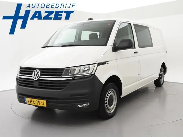 Volkswagen Transporter T6.1 2.0 TDI DUBBEL CABINE L2H1 + COMFORTSTOELEN | TREKHAAK | APPLE CARPLAY |...