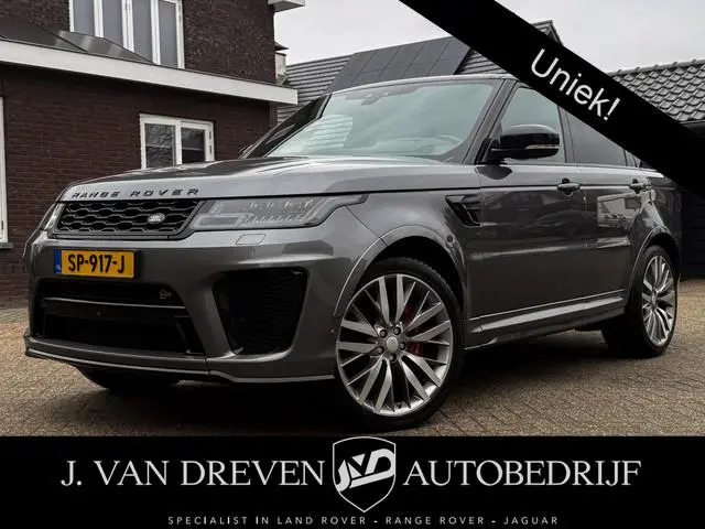 Land Rover Range Rover Sport 5.0 V8 SC SVR 576 PK ! Ex. BPM!! Facelift ! Carbon ! Pano, Cruis, Airco...