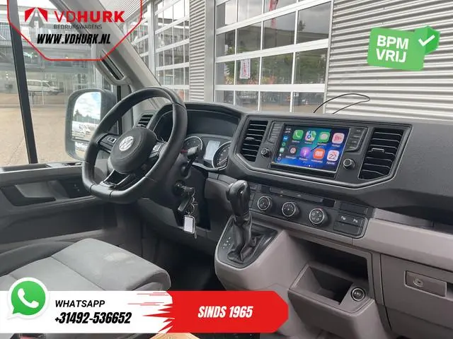 Volkswagen Crafter 35 2.0 TDI 140 pk DSG Aut. L3H2 Gev.stoel/ Alarm III/ Carplay/ Navi/ Camera/ PDC/...