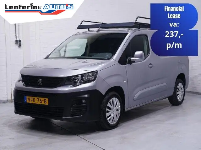 Peugeot Partner 1.5 BlueHDI 130 pk L2 Premium Navi, Imperiaal Cruise Control, Airco, NAP, 2-Zits