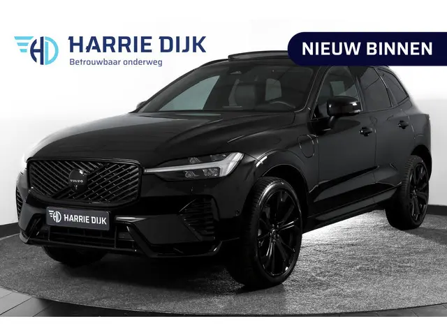 Volvo XC60 2.0 T6 Plug-in hybrid AWD Ultra Black Edition | S/K Panodak | Head-up | 360 Camera | Harm...