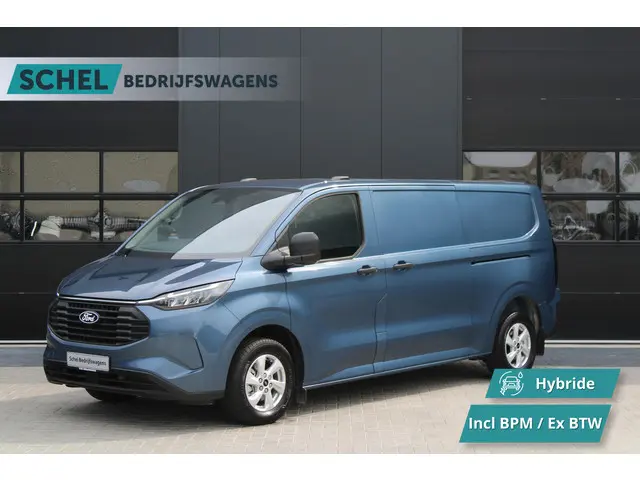 Ford Transit Custom 320 2.5 PHEV L2H1 Trend 232pk - 5 jaar GARANTIE - 2x Schuifdeur - Adaptive Cruis...
