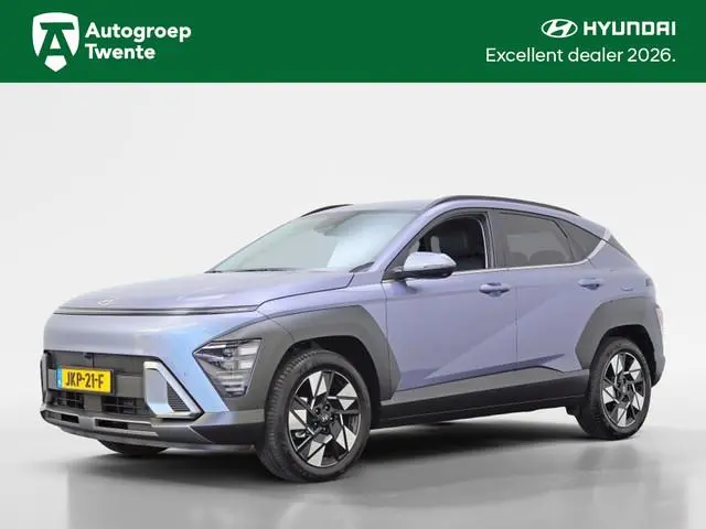 Hyundai Kona 1.6 GDI HEV Premium | Dodehoekcamera | Stoelventilatie