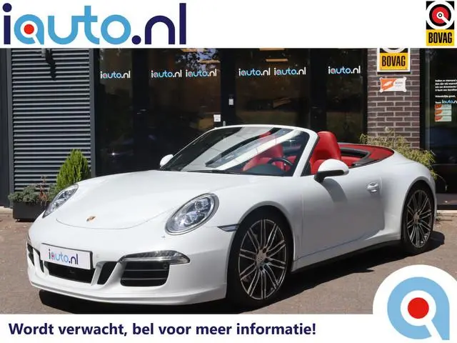 Porsche 911 Cabrio 3.8 430PK Powerkit Carrera 4S LED+/Burmester/Sport Chrono+/Sportuitlaat/18-voudig...