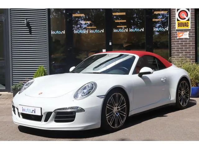 Porsche 911 Cabrio 3.8 430PK Powerkit Carrera 4S LED+/Burmester/Sport Chrono+/Sportuitlaat/18-voudig...