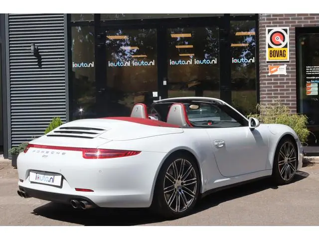 Porsche 911 Cabrio 3.8 430PK Powerkit Carrera 4S LED+/Burmester/Sport Chrono+/Sportuitlaat/18-voudig...