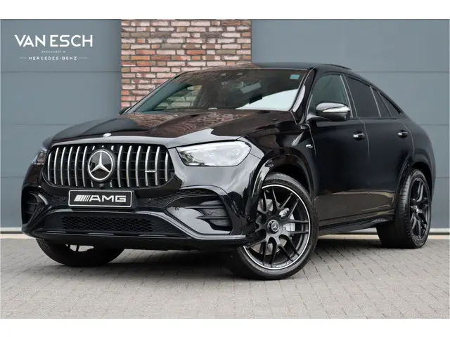 Mercedes-Benz GLE-klasse Coupé AMG 53 4MATIC+ Premium+ Aut9 | Facelift mod. 2024 | Airmatic | Distronic+ | Panoramadak | Massage | Trekhaak | Vlakkenverwarming | HUD | Carbon | Schakelbare Uitlaat | Stoelventilatie | Luchtkwaliteitspakket |