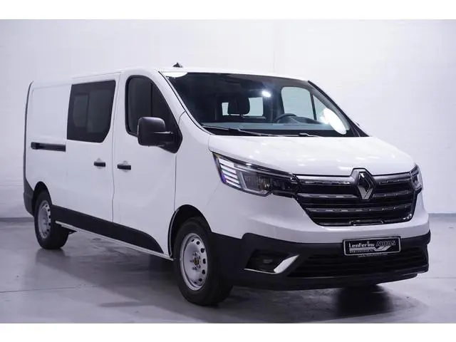 Renault Trafic 2.0 DCi 170 pk L2 Dubbel Cabine Aut. 2x Schuifdeur Navi, BPM vrij, LED Koplampen, PDC...