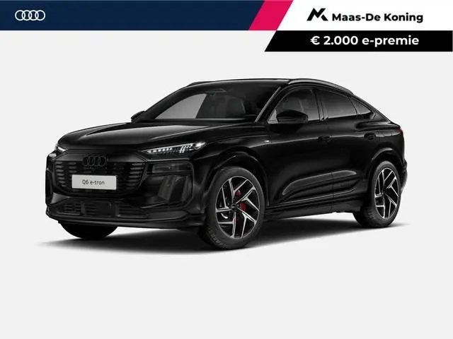 Audi Q6 Sportback e-tron S edition performance 100 kWh 306 PK · Glazen panoramadak · Tech pro · Adap...