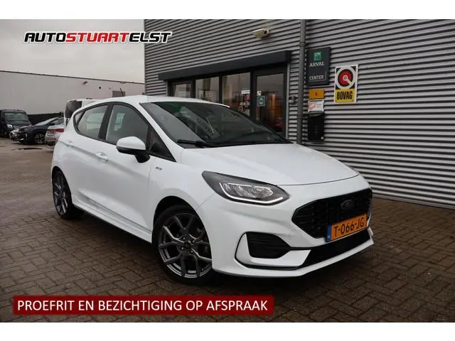 Ford Fiesta 1.0 Hybrid ST-Line 1e Eigenaar | Volledig Onderh | NL-Auto | BTW | Carplay | Navi by app...