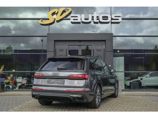 Audi Q7 60 TFSIe 455pk Competition Hybrid Panoramadak *BTW* Head-up Trekhaak elektrisch Leder Adapti...