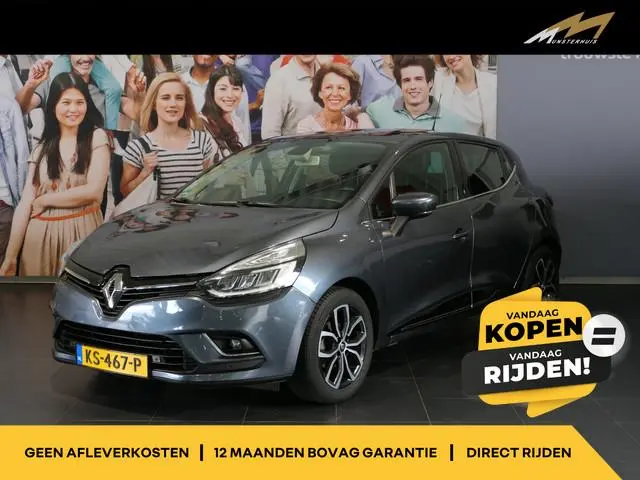Renault Clio 0.9 TCe Intens *Dealer onderhouden* - Panodak - Navi - Sensor V+A - Armsteun voor