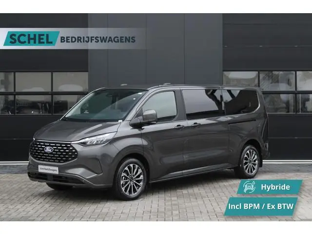 Ford Tourneo Custom 340 2.5 PHEV L2H1 Titanium X 232pk | 2x Schuifdeur | ACC | 360 camera | Leder |...