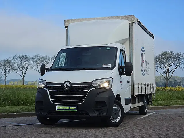 RENAULT MASTER 2.3 schuifzeil laadklep!