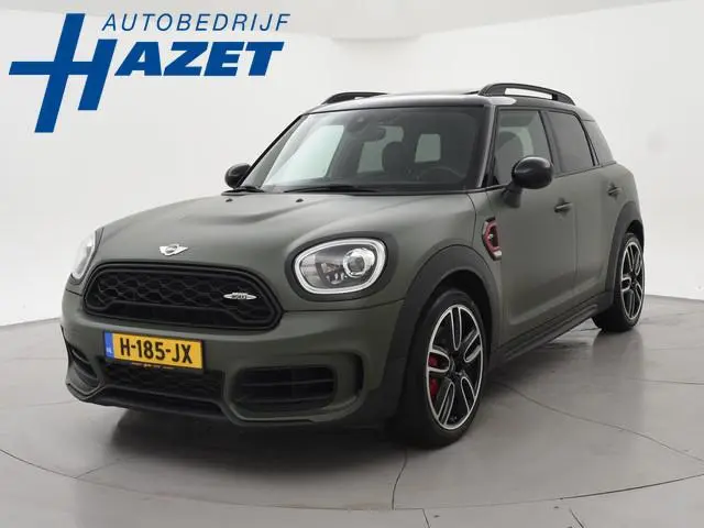 MINI Countryman JCW 2.0 JOHN COOPER WORKS 231 PK ALL4 AUT. MAT GROEN + PANORAMA | CAMERA | HEAD-UP |...