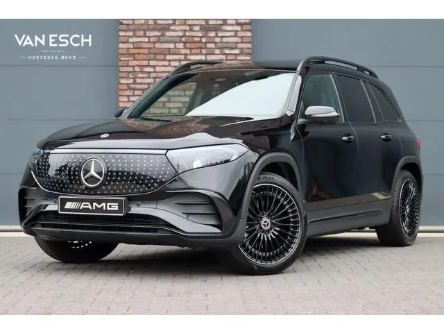 Mercedes-Benz EQB 350 4MATIC AMG Line 71 kWh | Panoramadak | Leder | Memory | Burmester | HUD | Trek...