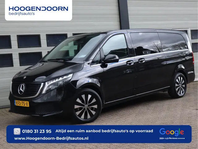 Mercedes-Benz EQV 300 90kWh SoH 95.9 % L3 Extra Lang - 8 Zits - Leder - elc. Schuif