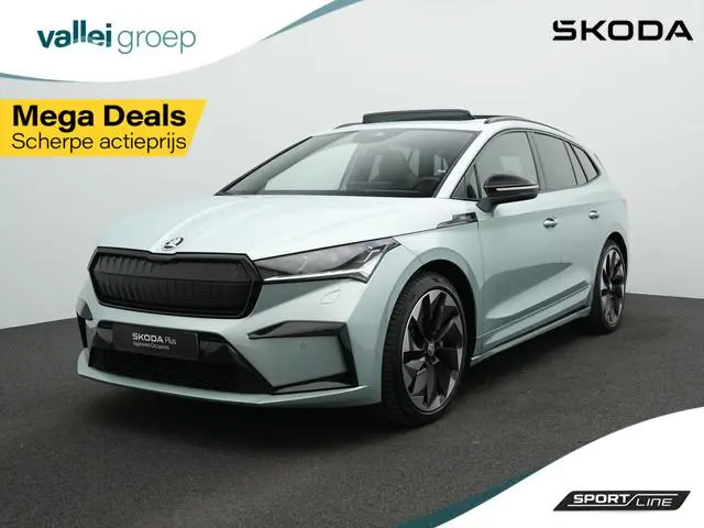 Skoda Enyaq iV 80X 265 pk Sportline | Warmtepomp | Panoramadak | Gegeugenstoel | Matrix LED | Stuur-...