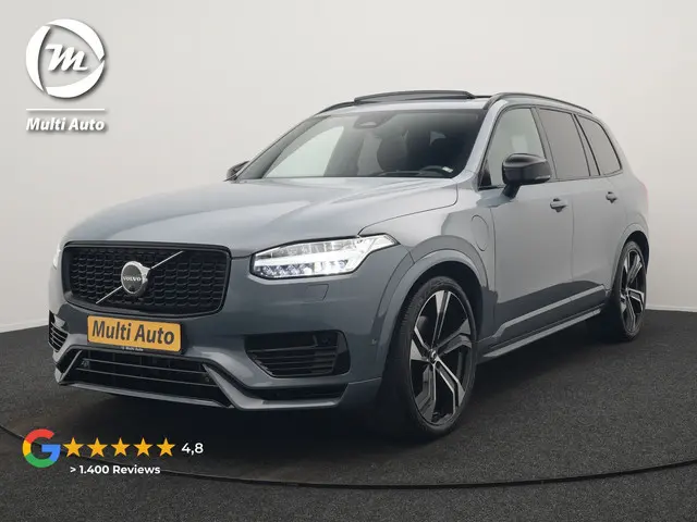 Volvo XC90 T8 Recharge AWD Ultimate Dark 7 Persoons LONG RANGE Plug In Hybrid 455pk Dealer O.H. PHEV...