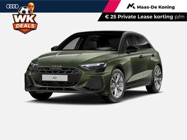 Audi A3 Sportback 40 TFSI e S edition 204 PK · Glazen panoramadak · Sonos premium 3d · Comfortpakket...