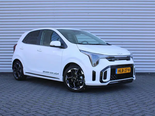 Kia Picanto 1.0 DPI GT-Line | Stuur-/stoelverwarming | Schuif-/kanteldak | Clima | Navi | 16" LM | C...