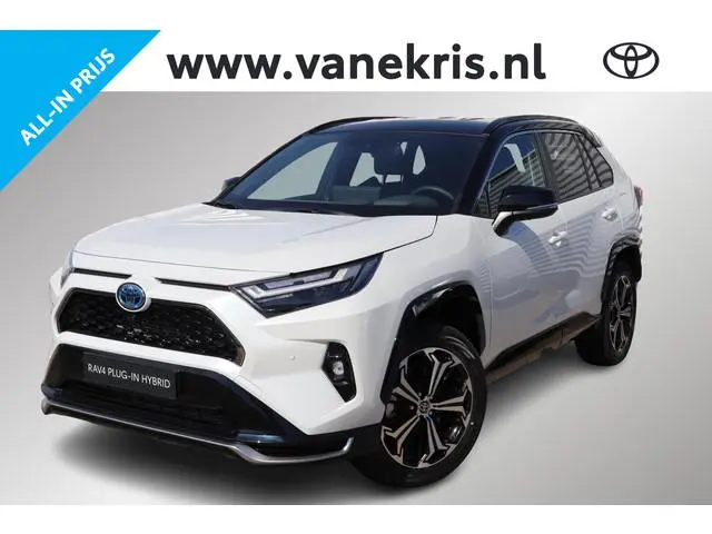 Toyota RAV4 2.5 Plug-in Hybrid AWD Bi-Tone Plus, BSM, JBL, 360 Camera, Stoelventilatie en Verwarming...