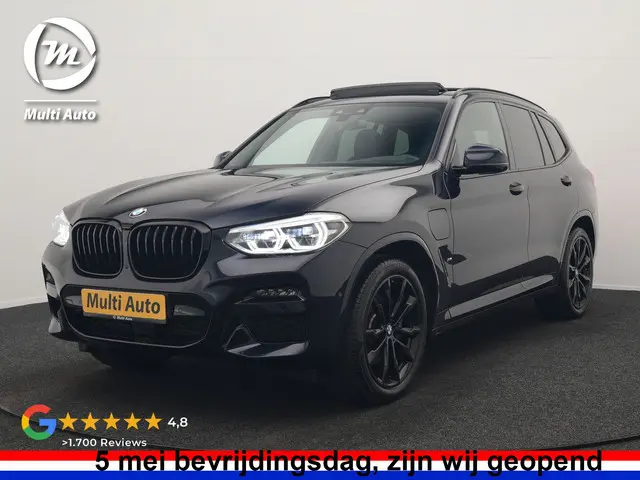 BMW X3 xDrive30e M Sport PHEV 293pk Dealer O.H. | Trekhaak Af Fabriek | Panodak | Head Up | Adaptive...
