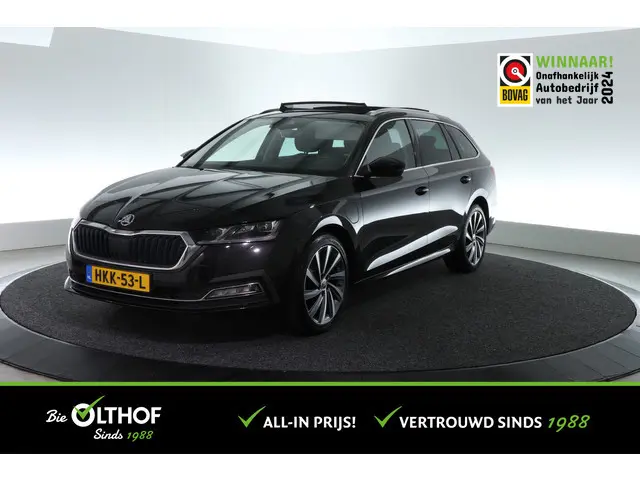 ŠKODA Octavia Combi 1.4 TSI iV PHEV Sportline Business | SCHUIF-KANTEL | STOEL-STUURVERW. | CARPLAY...