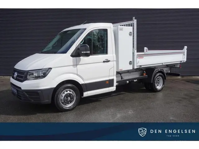 Volkswagen Crafter 50 N1 163pk Automaat Dubbellucht Kipper 3500kg Trekgewicht Trekhaak ACC Cruise co...