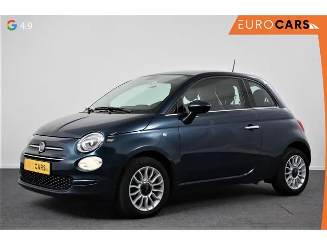 Fiat 500 1.2 Lounge Navigatie Climate Control Lederen Bekleding Panoramadak Cruise Control Bluetooth...