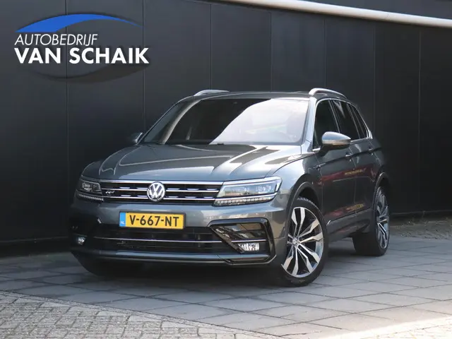 Volkswagen Tiguan 2.0 TDI 4Motion Highline Business R | GRIJS KENTEKEN | MEMORY | LEDER | PANO-DAK |...