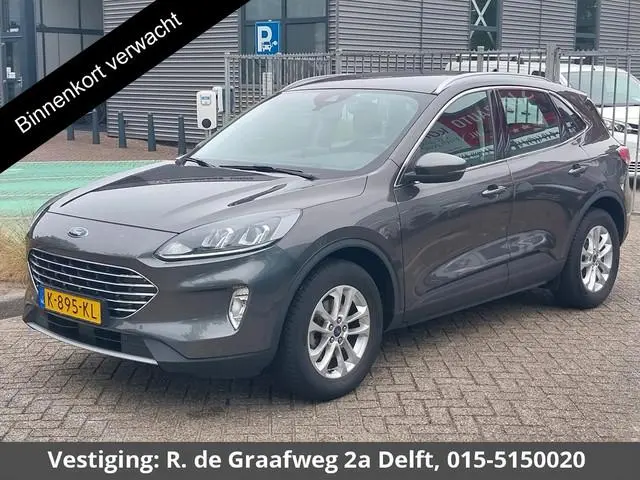Ford Kuga 1.5 EcoBoost Titanium | Stuur-& Stoelverwarming | Navigatie | Trekhaak | Camera | Climate...
